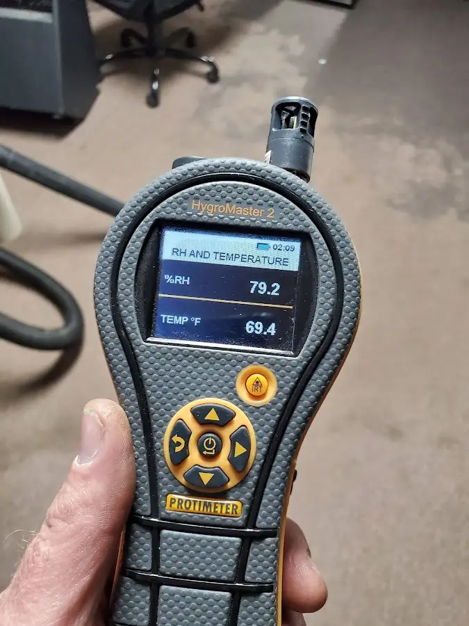 Moisture meter humidity assessment for Mold Remediation & Removal in Jackson